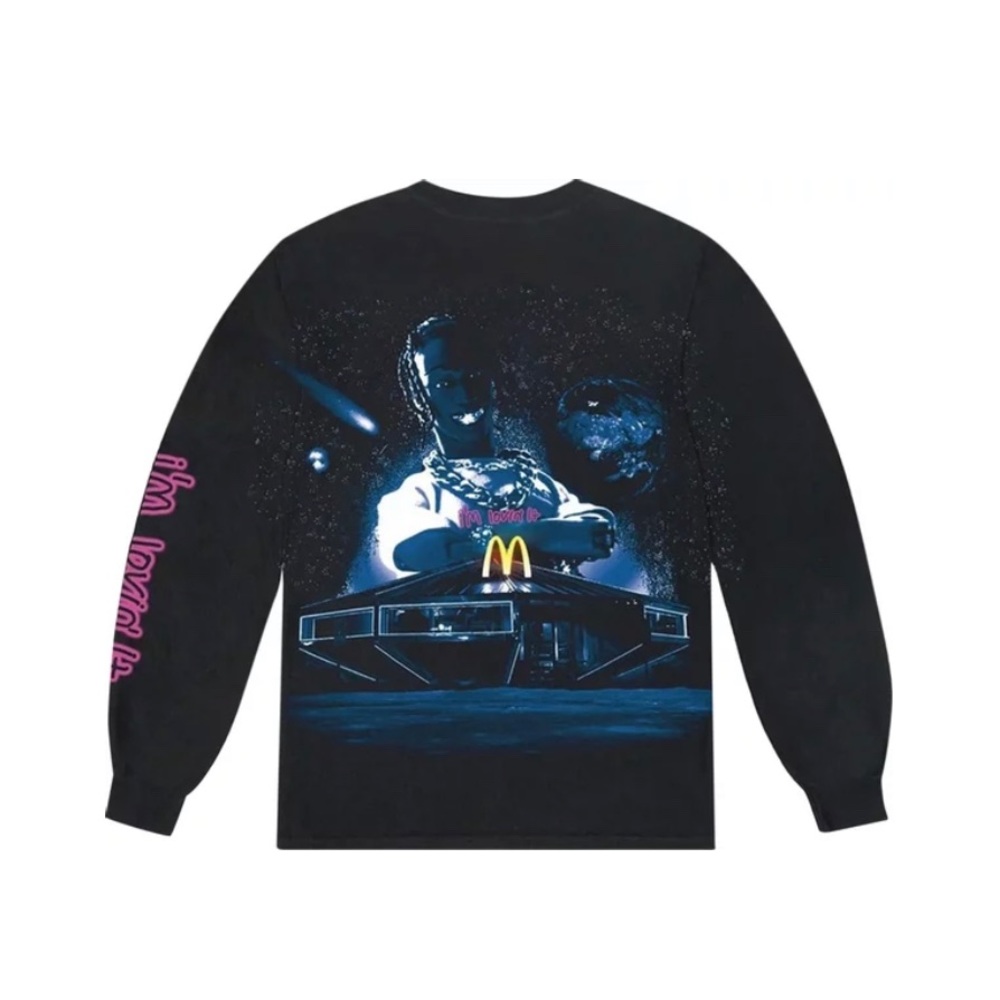 Cactus Jack McDonald’s Travis Scott Action Figure Space T-Shirt